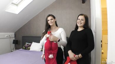 Two busty Czech BBWs in threesome